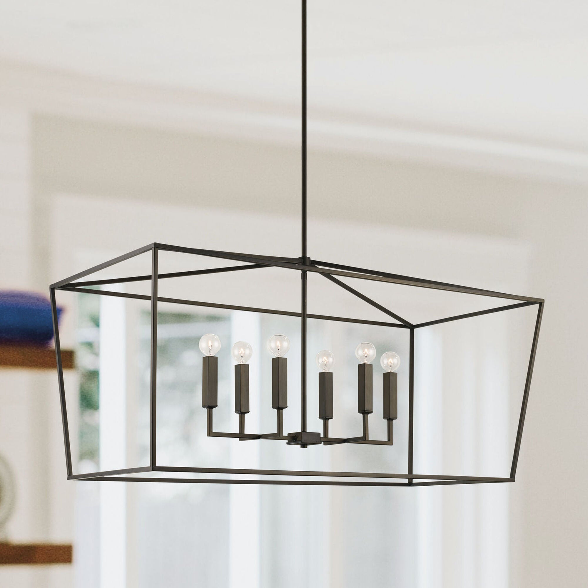 Click for transitional style chandeliers available at Bellacor