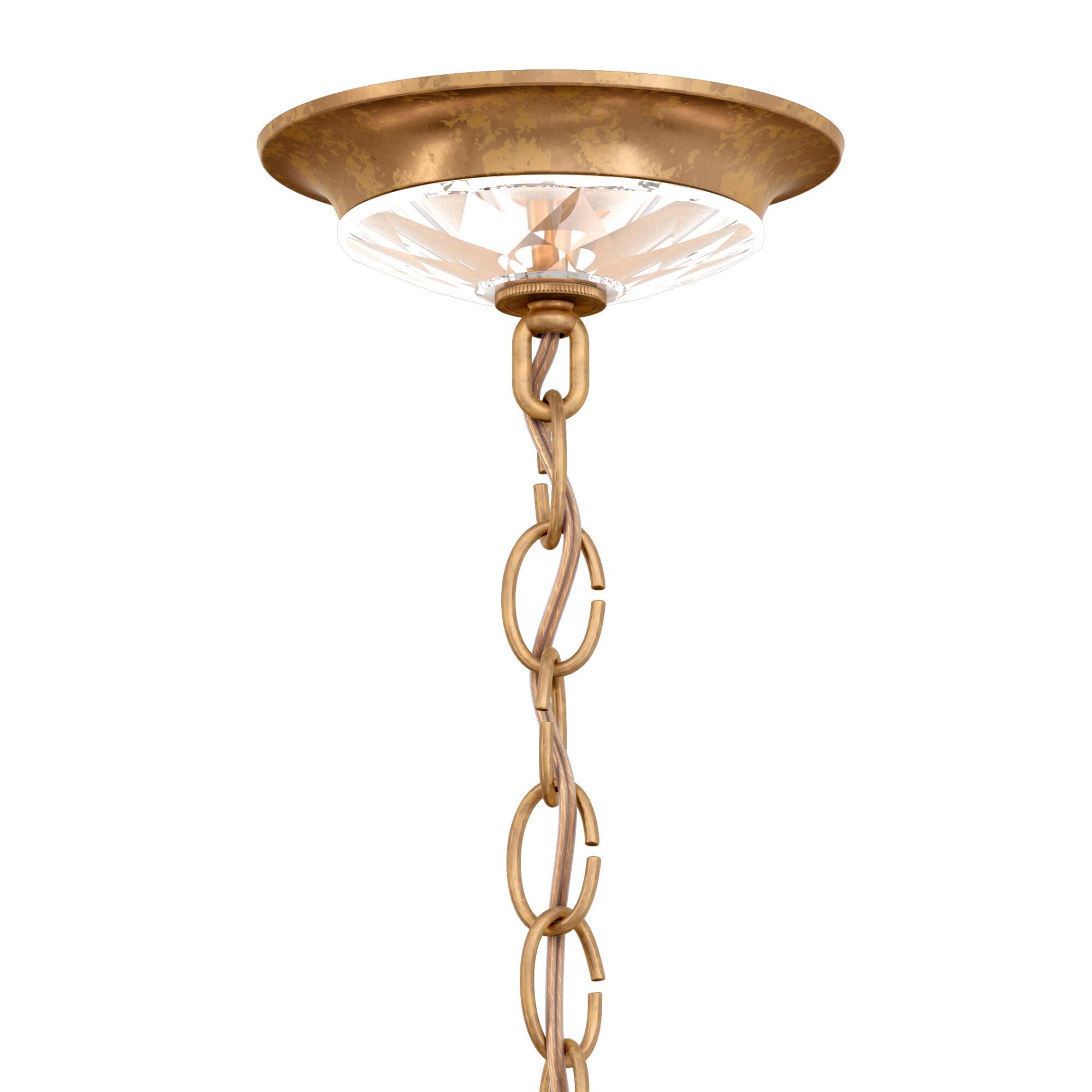 Gwynn 24 Inch 6 Light Chandelier by Schonbek