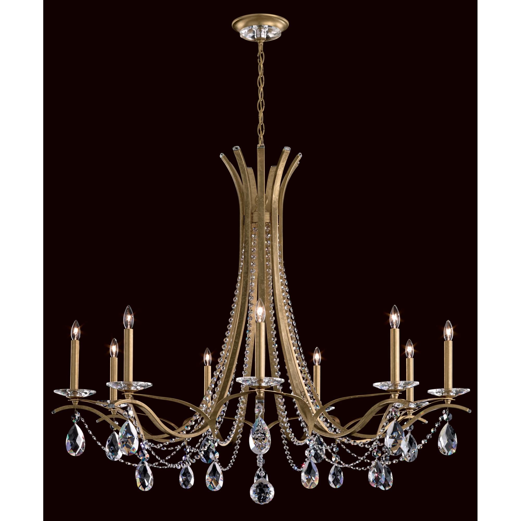 Vesca 45 Inch 9 Light Chandelier by Schonbek