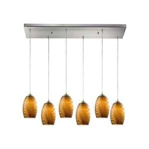 Shown in Satin Nickel finish and Seagrass glass 