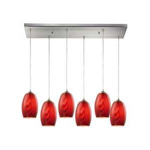 Tidewaters 30 Inch 6 Light Multi Light Pendant by ELK Lighting