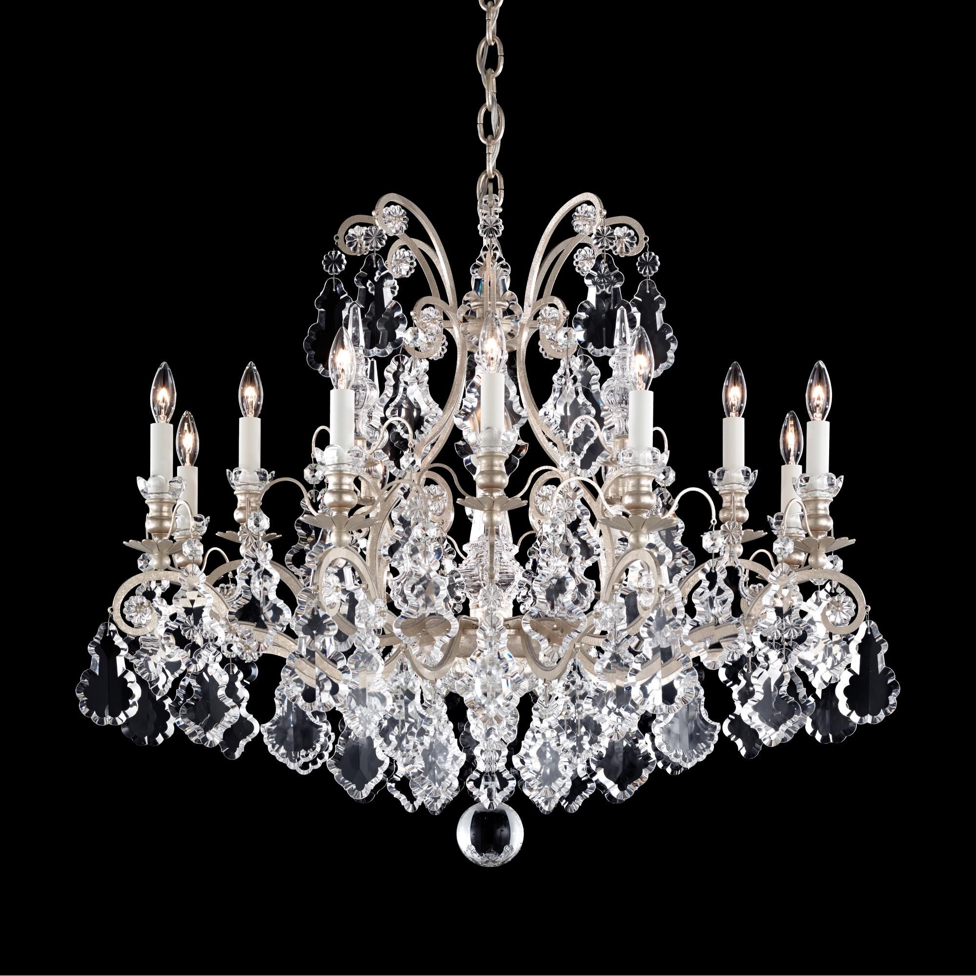 Shown in French Gold finish and Clear Heritage crystal 