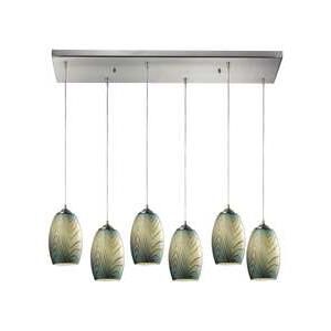 Tidewaters 30 Inch 6 Light Multi Light Pendant by ELK Lighting