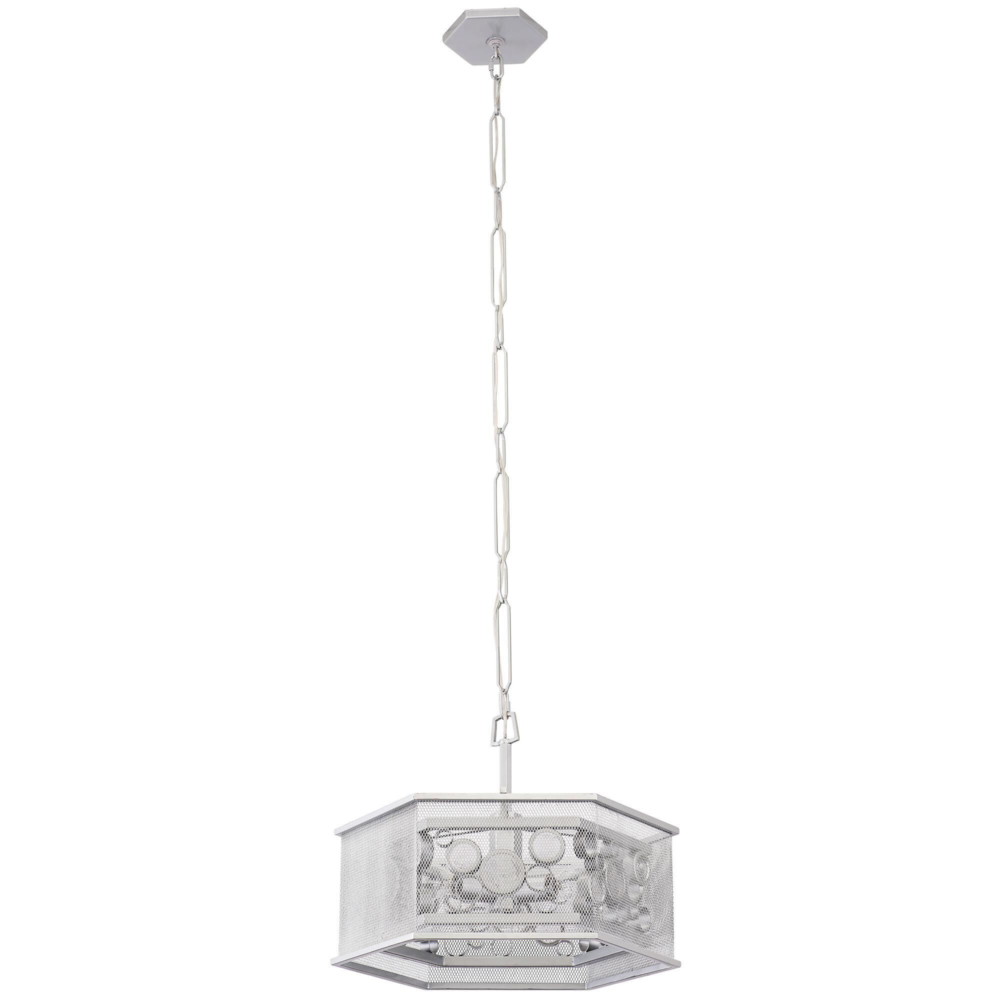 Shown in Metallic Silver finish and Clear Recycled glass 