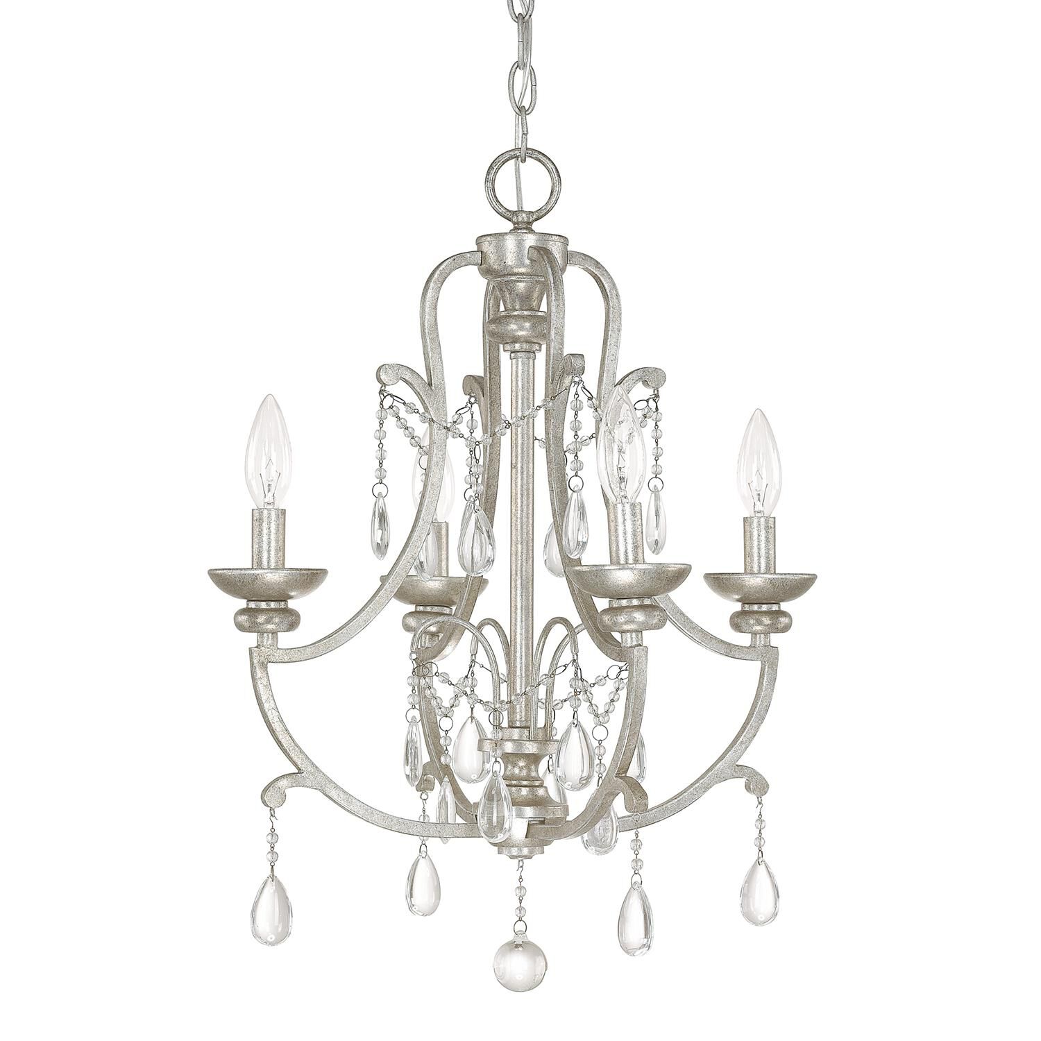 17 Inch 4 Light Mini Chandelier by Capital Lighting Fixture Company