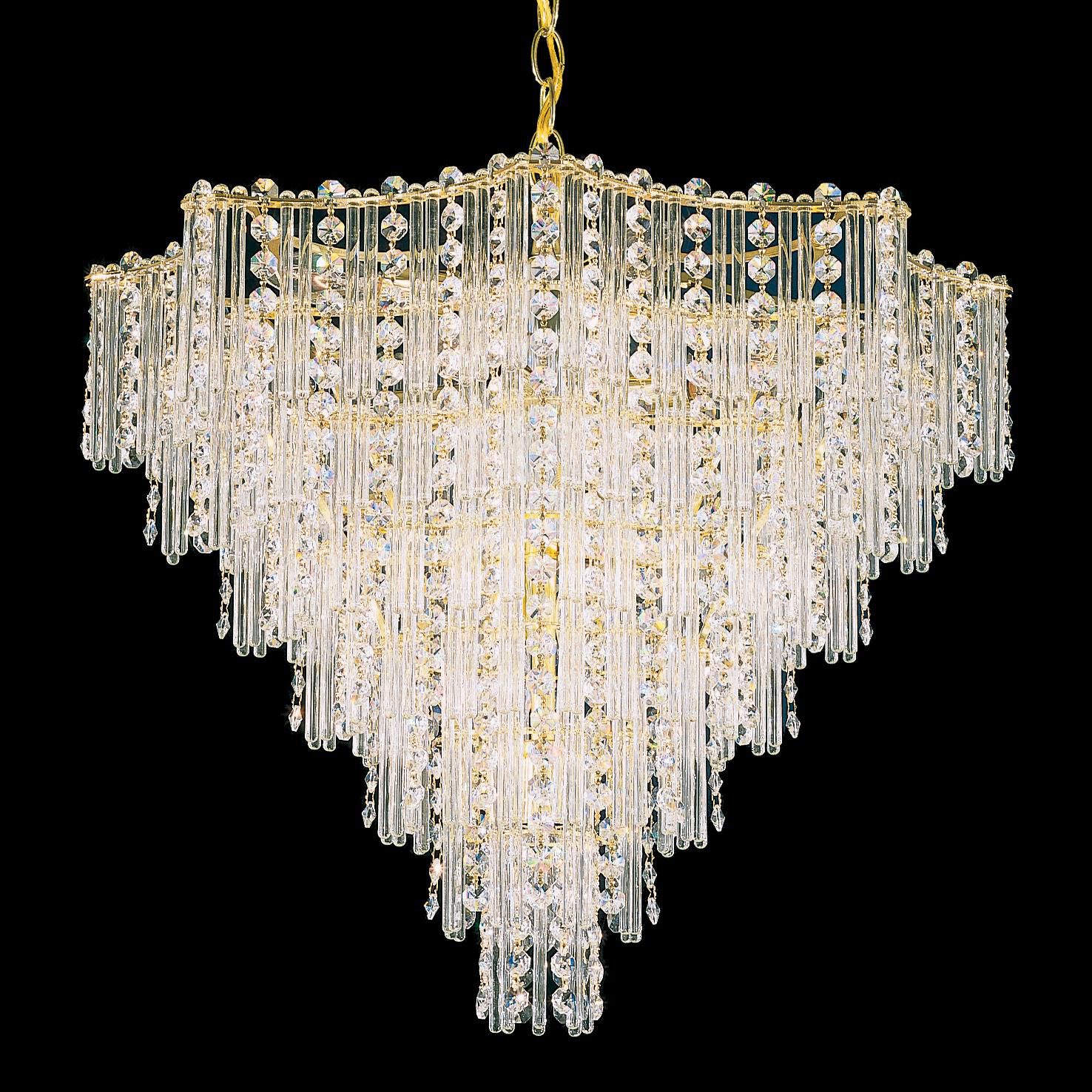 Jubilee 20 Inch 13 Light Mini Chandelier by Schonbek