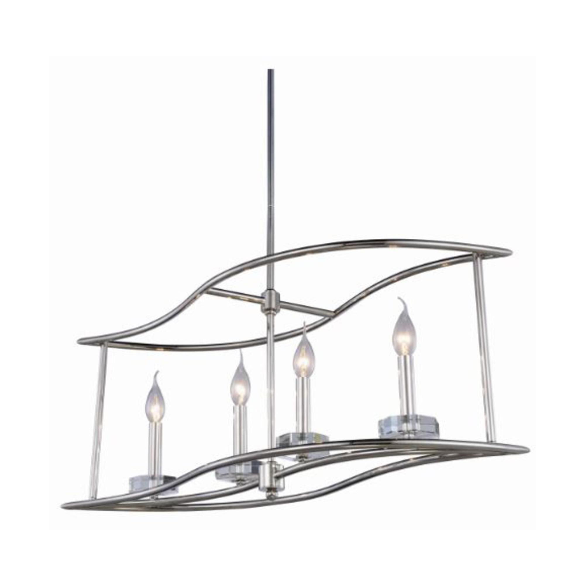 Shown in Polished Nickel finish and Royal Cut Clear crystal 