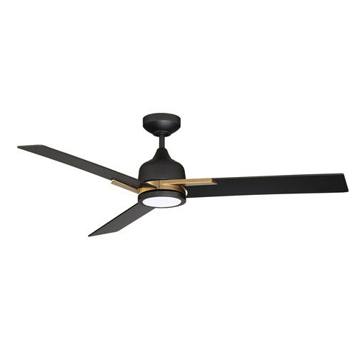 Black and Gold Ceiling Fan