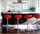 Red Bar Stools with Metal Base
