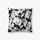 Click for Polyester Black & White Throw Pillow Cover