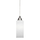 Click for Cord Brushed Nickel Mini-Pendant By Toltec Lighting
