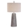 Industrial Lamps are often made of aged metal and fabric shades