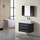 Elton Dark Espresso 30-Inch Wall Mount Bathroom Vanity By Design Element
