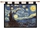 Wall Tapestry Depicting Village & Starry Night