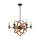Click for Oil Rubbed Bronze Antique Brass Chandelier By Elk Lighting