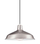 Shop Brushed Stainless Painted Shade LED Pendant By 251 First