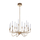 Click for Valdi Satin Brass LED Chandelier By Craftmade