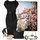 Black Dress, Handbag, Sandals & Jewelry