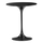 Wilco Black Fiberglass Side Table