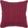 Maroon Throw Pillow with Textures
