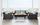 Contemporary Style Brown Patio Sofa & Coffee Table