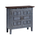Shop Corning Hand-Painted Blue and Brown Cabinet