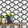Tempaper Designs Mosaic Scallop Black and Cream Peel and Stick Wallpaper