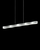 Click for Corso Bright Satin Aluminum LED Linear Pendant By Sonneman