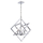 Click for Isidro Chrome Geometric Chandeliers By Lite Source