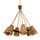 Click for Rhodos Polished Brass 6-Light Chandelier By Corbett