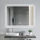 Click for Rectangular Framed LED Bathroom Mirror By Decor Wonderland