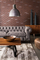Moes Home Industrial Textured Sofa