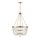 Click for Monroe Warm Brass 4-Light Pendant By 251 First