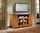 TV Stand with Storage for DVDs, Equipments & Books