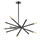 Click for Archer Satin Black Sputnik Chandelier By Hinkley