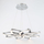 Click for Bloom Brushed Aluminum LED Chandelier by Modern Forms