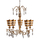 Click for Tivoli Cream Patina 5-Light Chandeliers By  Lucas and McKearn