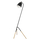 Eglo Westlinton Modern Black and Gold Floor Lamp with Shade
