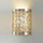 Click for Lattice Silver Leaf Patina Traditional Wall Sconce By Mill & Mason