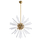 Shop Clear & Antique Brass Chandeliers By Arteriors Home