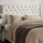 Tufted Headboard with Pillows