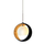 Click for Pogo Collection Bronze LED Mini Pendant with Flat Canopy By Besa Lighting