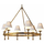 Click for Antique Brass Classic Ring Chandelier By Visual Comfort