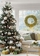 Home Decor with Christmas Tree & Wreaths