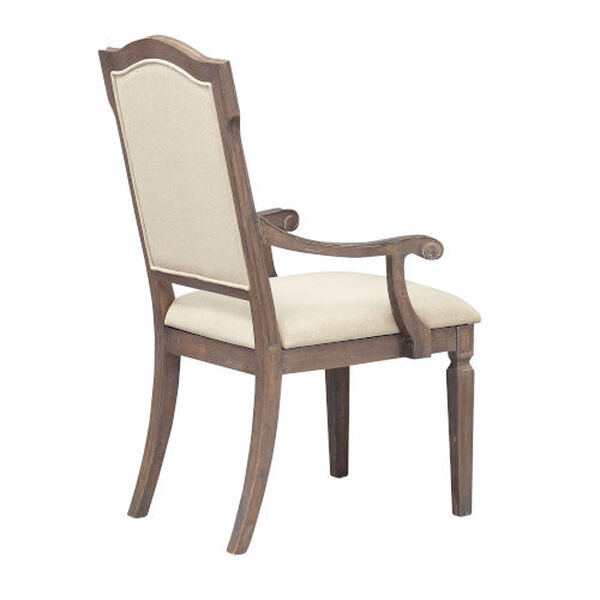 Sussex Russet Brown Dining Arm Chair, Set of 2, image 4