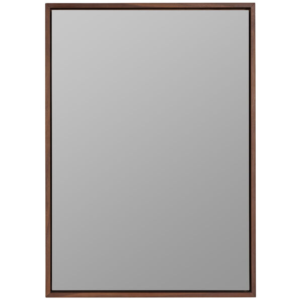 Jordan Walnut 36-Inch x 24-Inch Wall Mirror, image 2