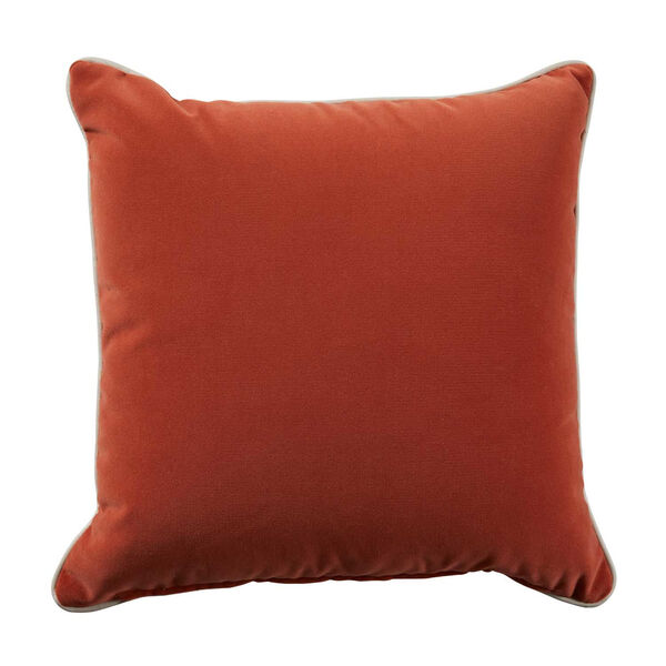 Lux Terra Cotta 20 x 20 Inch Pillow, image 2