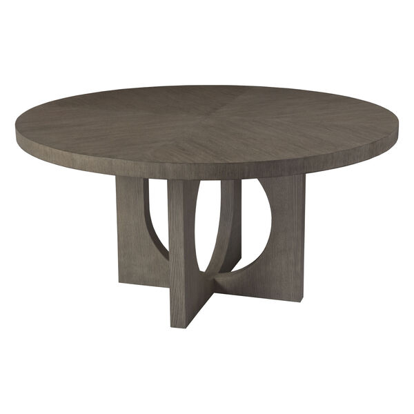 Signature Designs Natural Wood Apostrophe Round Dining Table, image 1