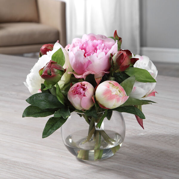 Blaire Lush Pink Peony Bouquet, image 2