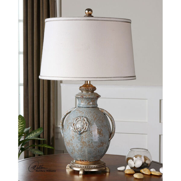 Cancello Ceramic One-Light Glaze Table Lamp, image 2